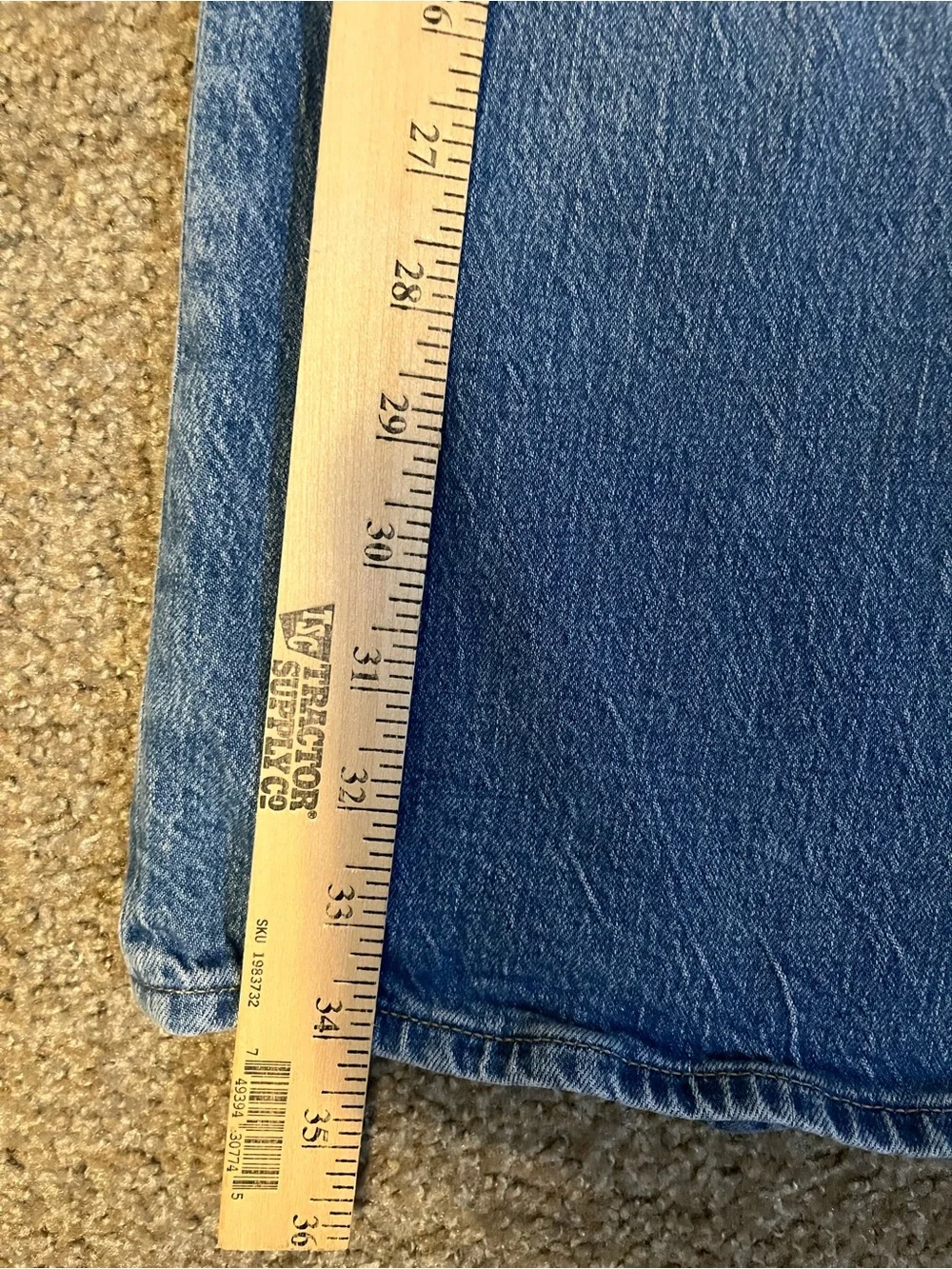 J. Crew Wide-Leg Cropped Denim Jeans size 32 inch Petite